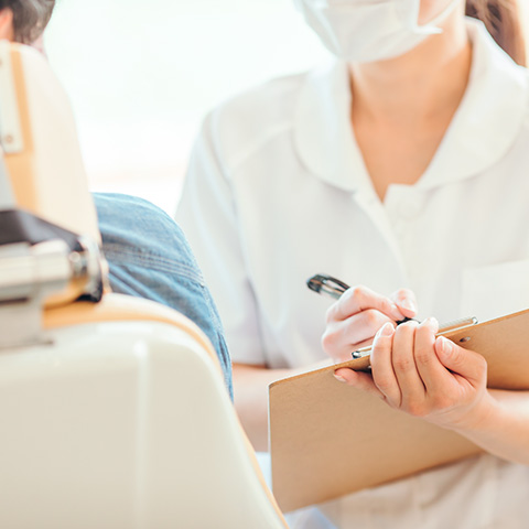 丁寧なカウンセリングで安心の治療計画