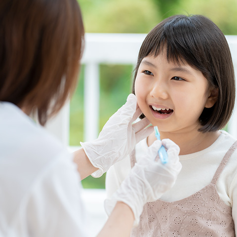 お子様が笑顔で通える小児歯科